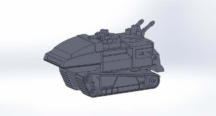 Command version HISS tank | 3d print model