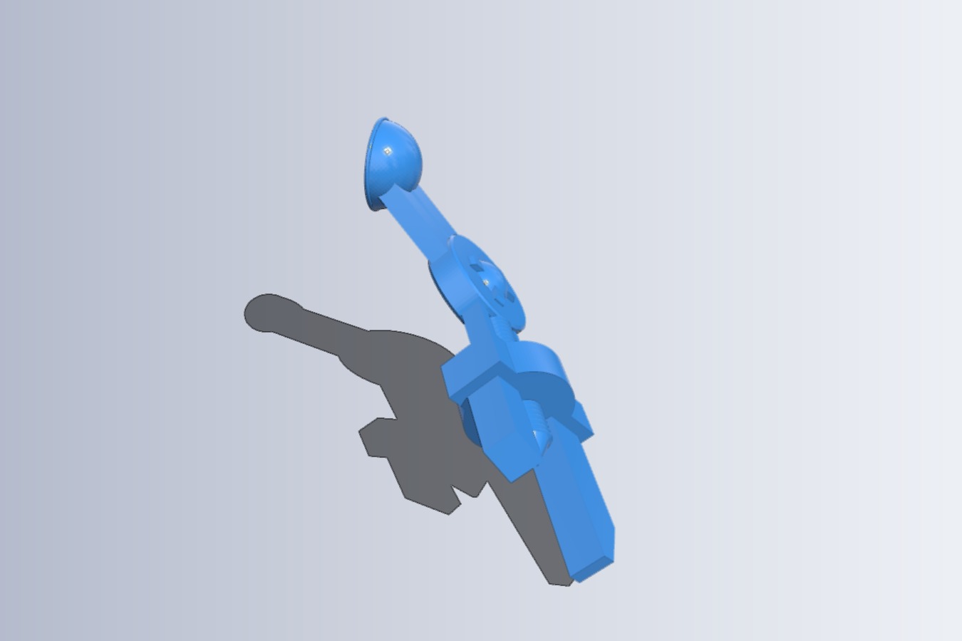 Servitors' servo-arm