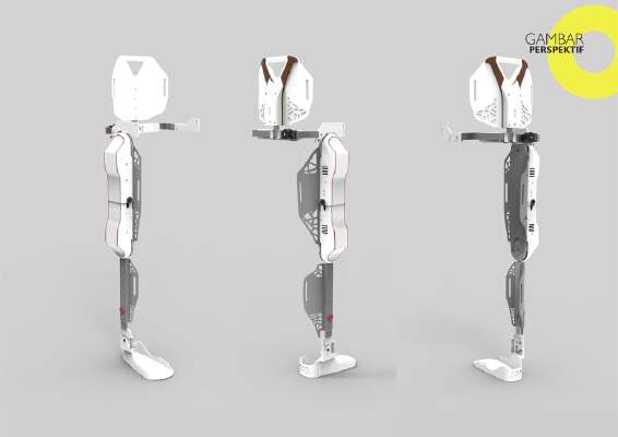CRE-008 Lower Limb Exoskeleton - Huced Despro ITS | 3d print model
