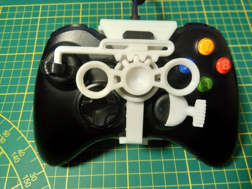 Custom Xbox 360 controller mini wheel