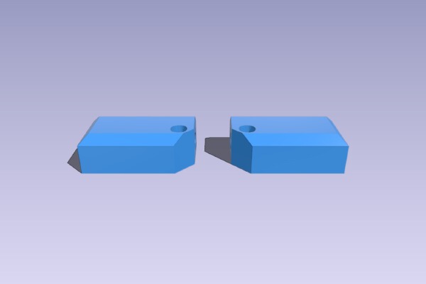 printrbot plus top connecting bar | 3d print model