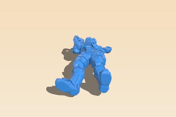 Selcao – Dawn Female Sci Fi Soldier | 3d print model