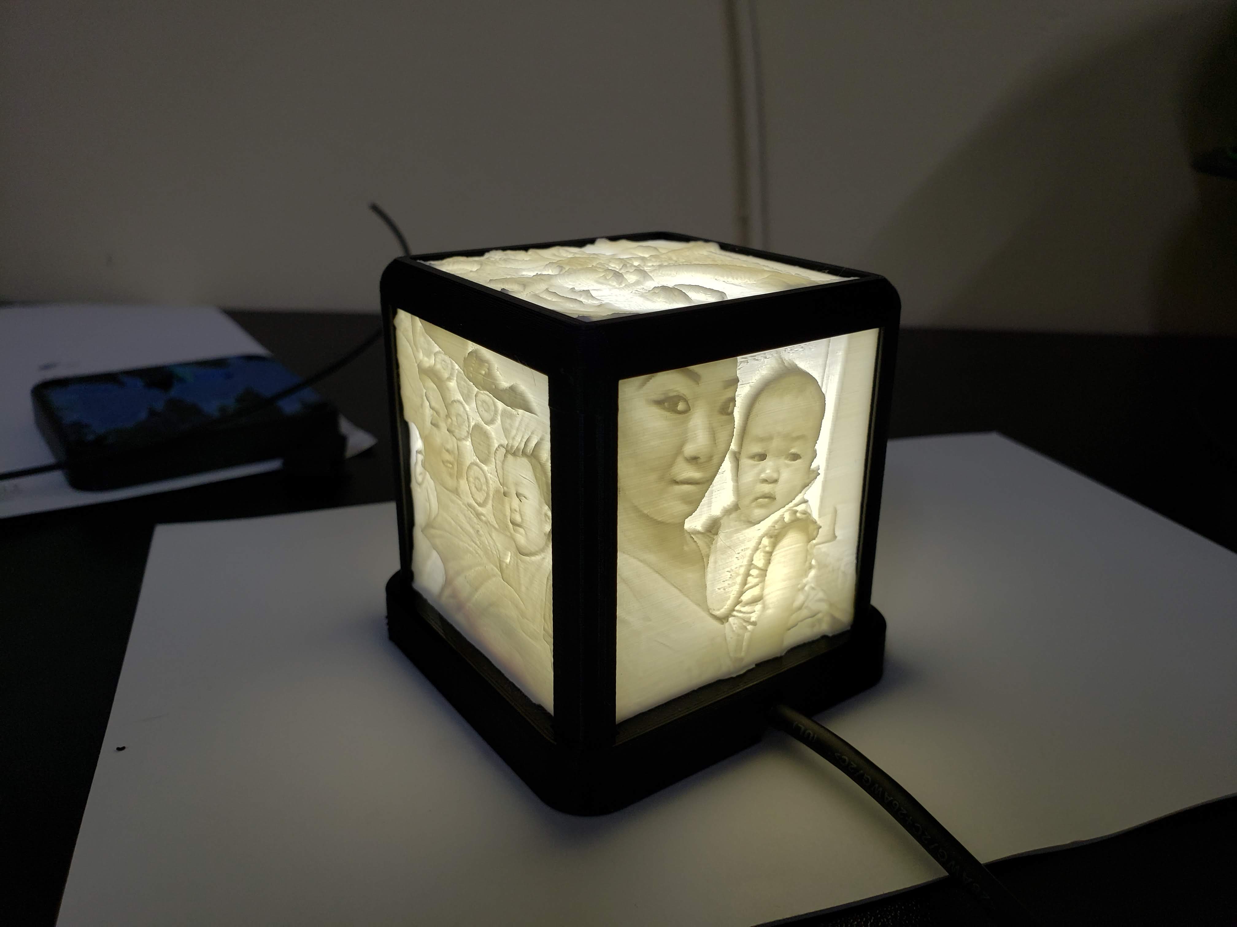 50mm Lithophane Box