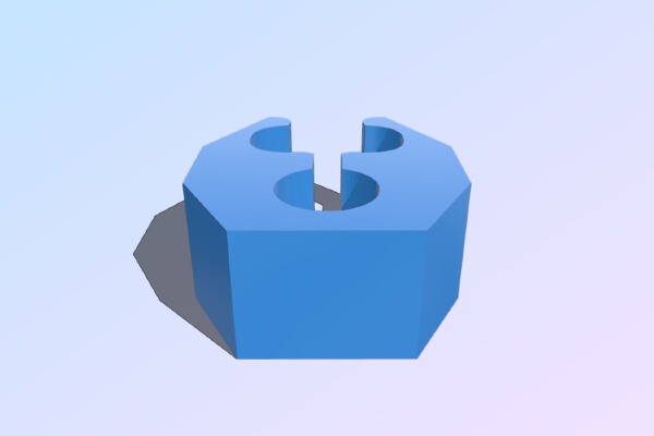 Cord Cobra - Flat Wrapper - conventional power cord wrapper | 3d print model