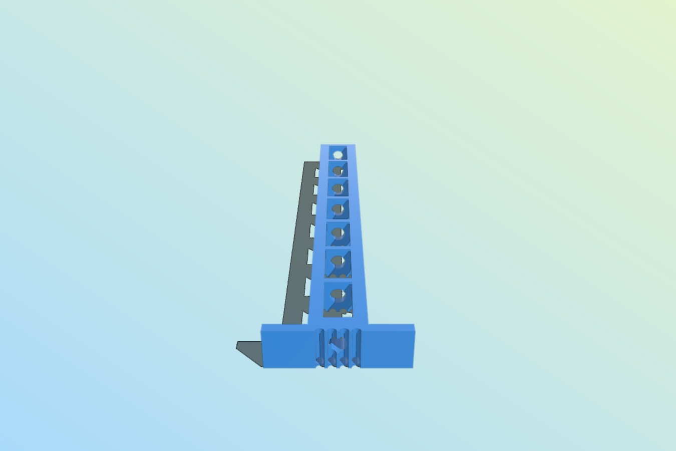 Support for column for CUBE 8x8x8