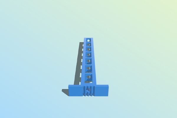 Support for column for CUBE 8x8x8 | 3d print model