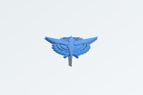 Celestial Being Logo | 3d print model