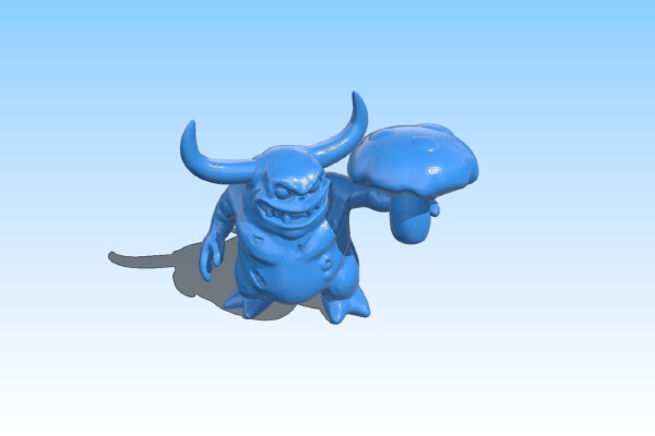 Mushroom loving Nurgling | 3d print model