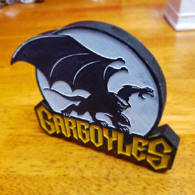 Gargoyles logo stand | 3d print model