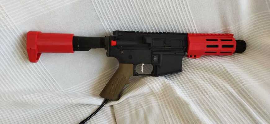 M4 CQB AIRSOFT | 3d print model