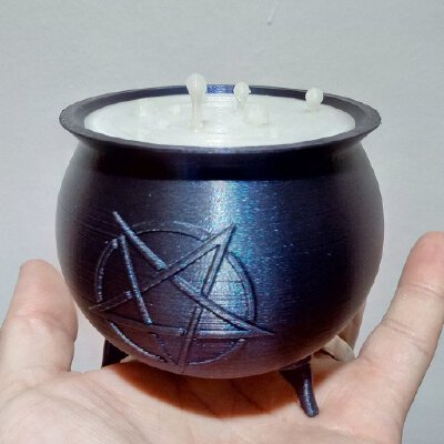 Cauldron - Pentagram | 3d print model