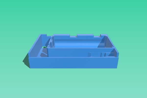 Taranis QX7 18650 LiIon battery tray | 3d print model