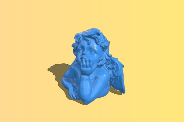 Dreaming Angel - 3D Scan | 3d print model