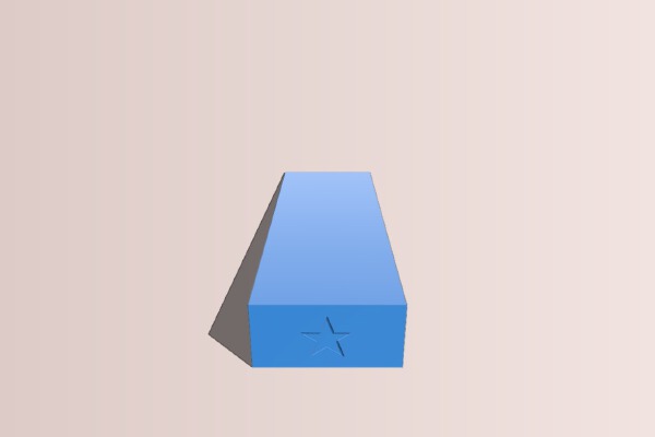 Cale porte - Star | 3d print model