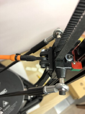 Quasi direct extruder for Anycubic Delta linear plus | 3d print model