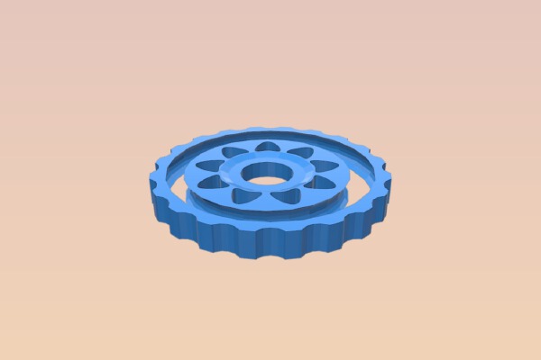 Ball Bearing Spinner | 3d print model