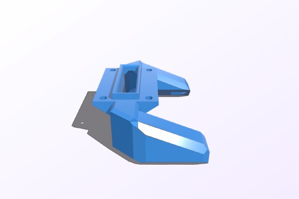 Anycubi Kossel Fan Duct | 3d print model