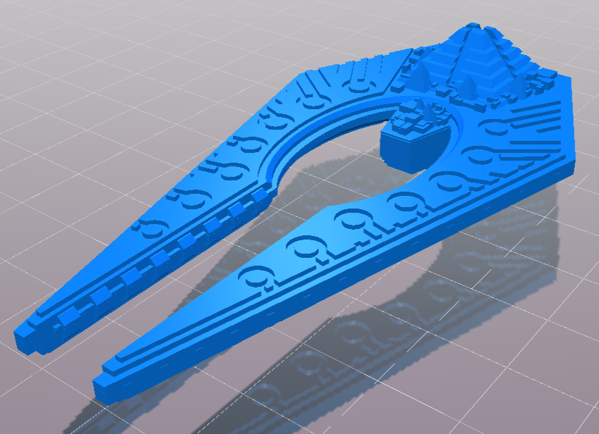 Necron Scythe Cruiser