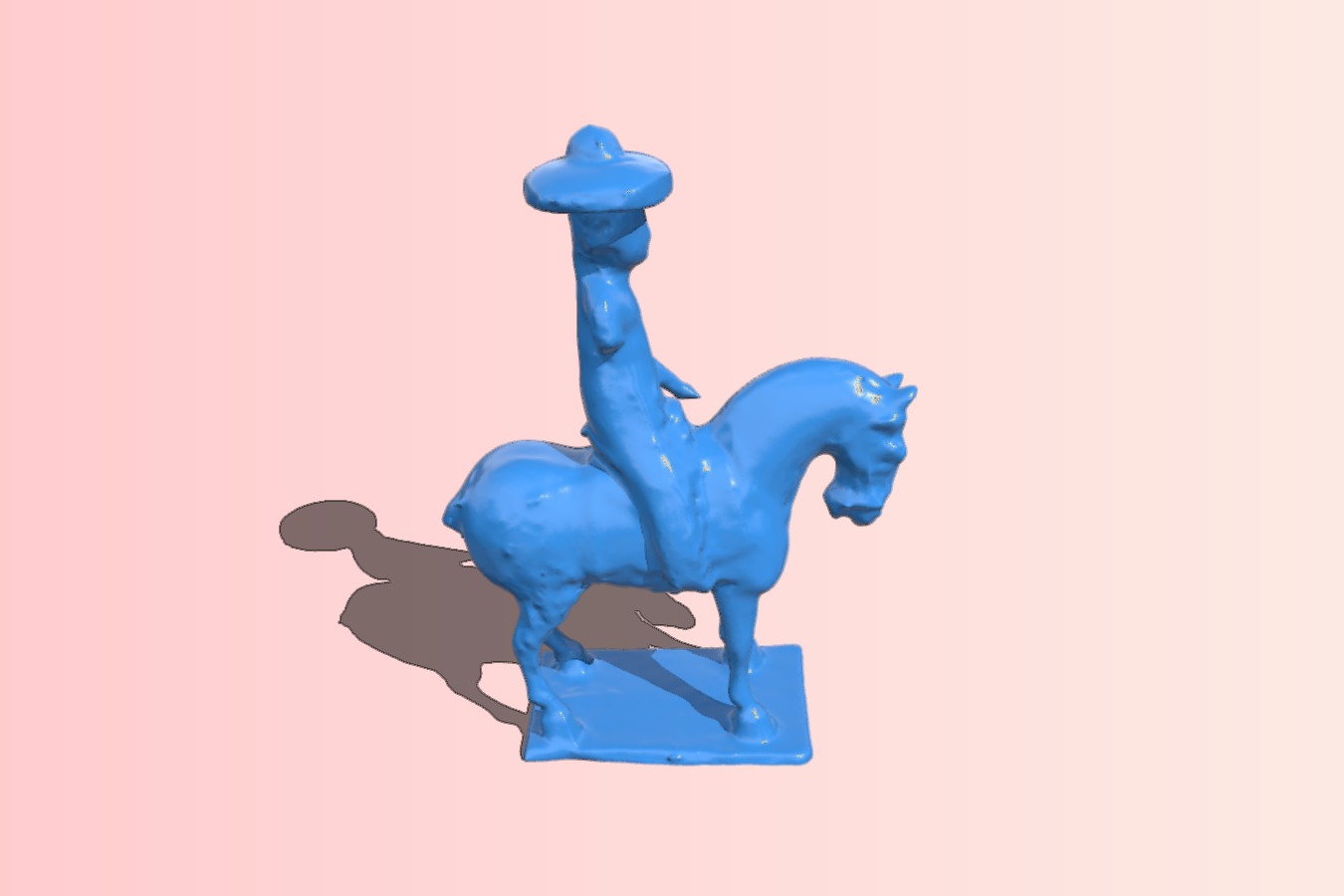 Chinese Equestrian figure