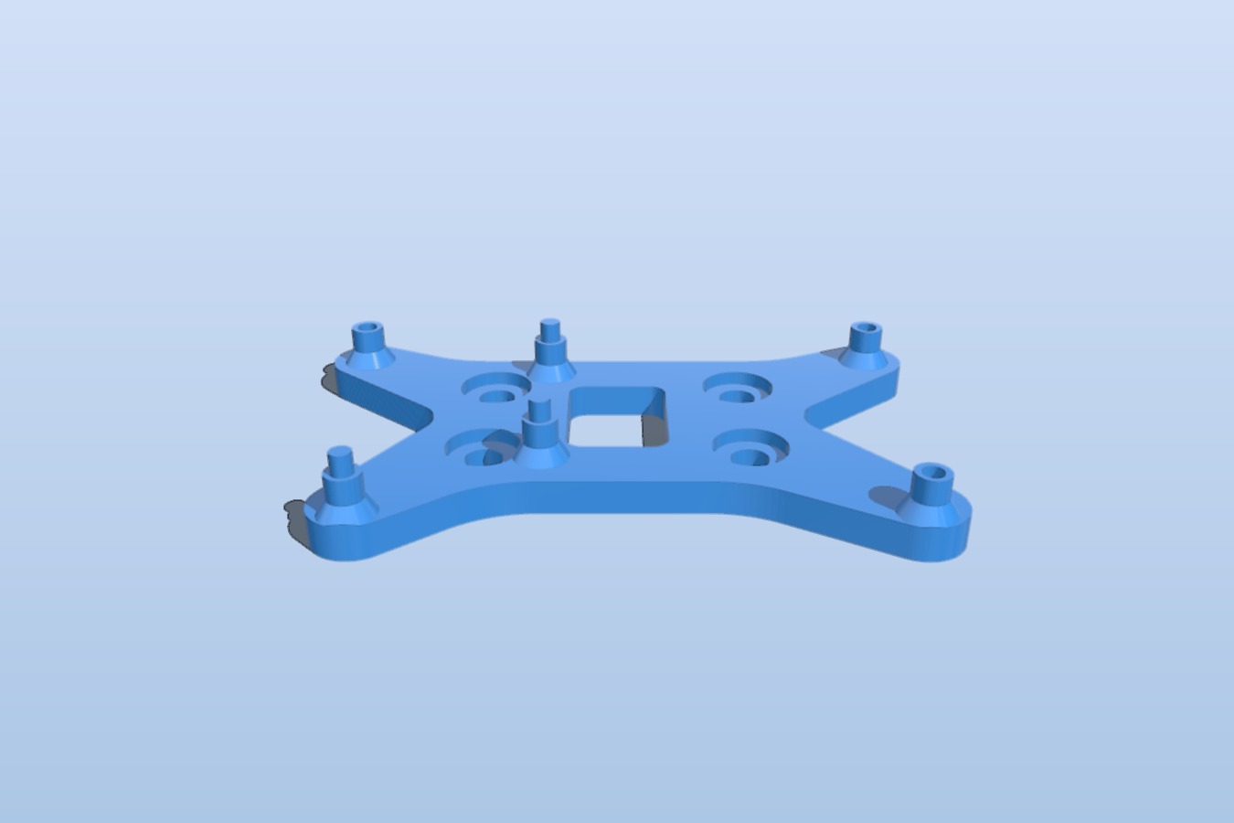 RAMPS 1.4 holder for 2020 or 2040 extrusion profile