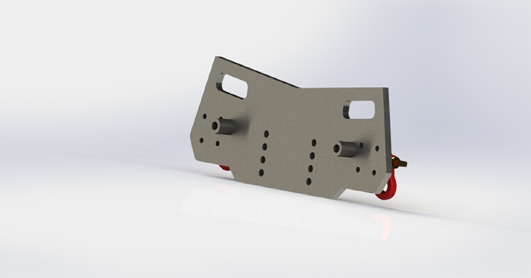 Schwerlastkupplung Mercedes Benz Arocs 1:14 | 3d print model