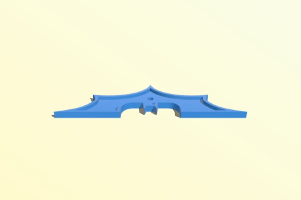 Batman License Plate Decoration | 3d print model