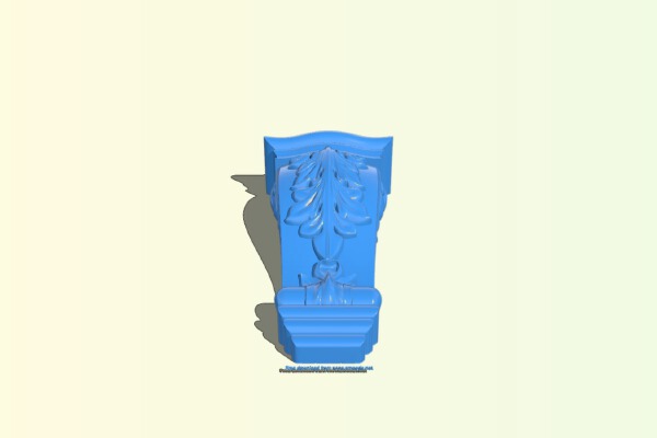 Top of the column | 3d print model