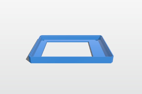 Zallus reflow oven controller v2 bezel | 3d print model