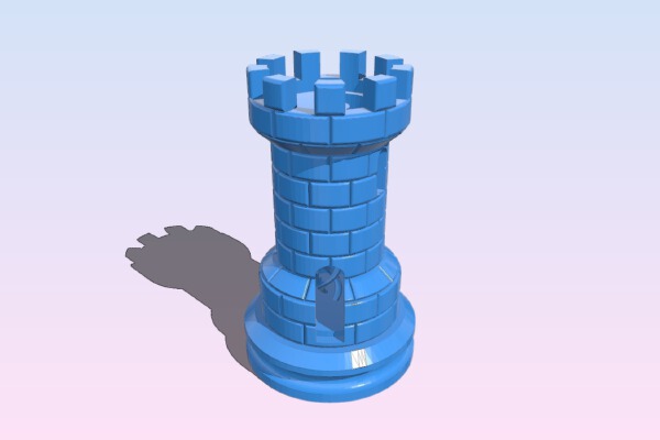 Rook | 3d print model