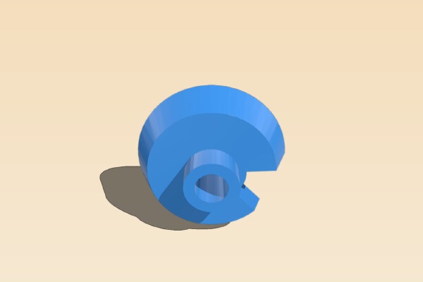 Dillon XL650 debris separator for case feeder | 3d print model