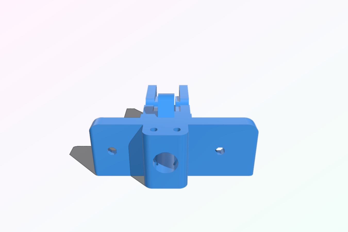 Replacement for wildBill's PG35L extruder base.