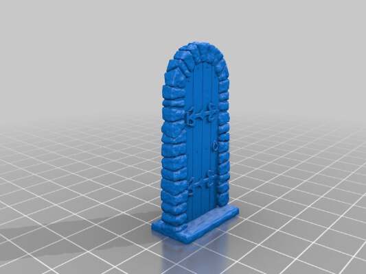 Dungeon door | 3d print model