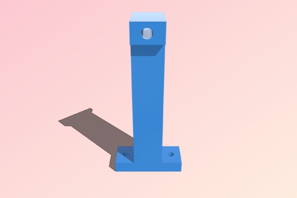 3d printer dual filament support | 3d print model