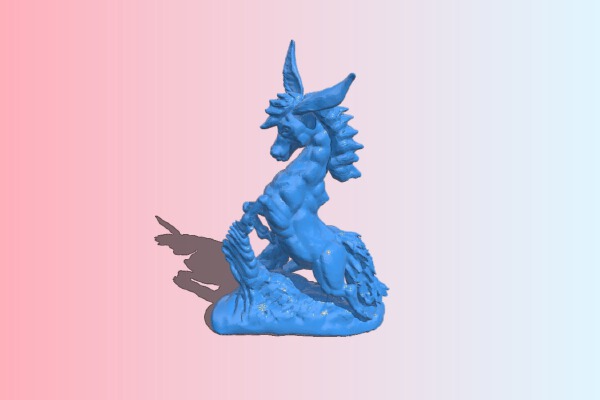 The Little Humpbacked Horse | 3d print model