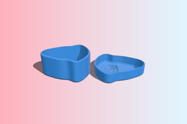 hendy phenom guitar pick case | 3d print model