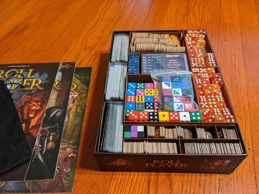 Roll Player + 2 expansions Organizer - Original Box - Sleeved | 3d print model