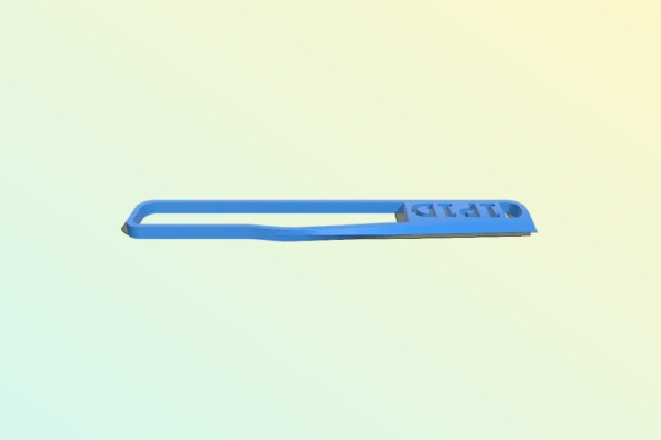 Paper knife | 3d print model