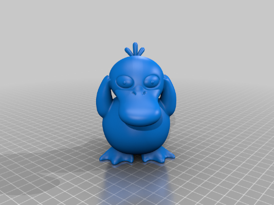 Psyduck Multicolor | 3d print model