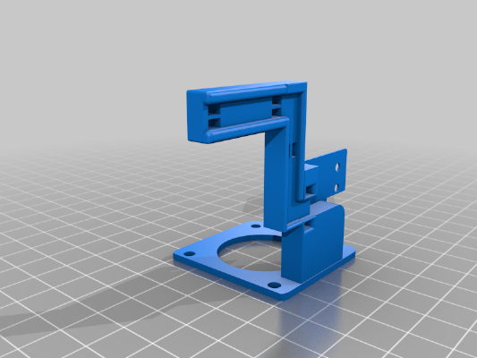 HIctop i3 Y Carriage Limit Switch Belt Clip | 3d print model