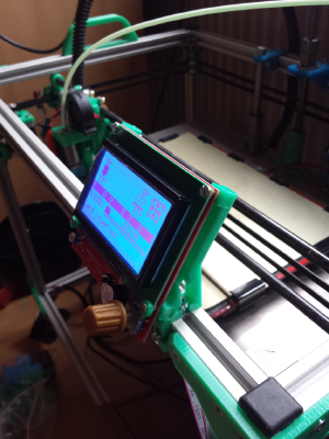 RepRapDiscount Full Graphic Smart Controller 2020 Mount | 3d print model