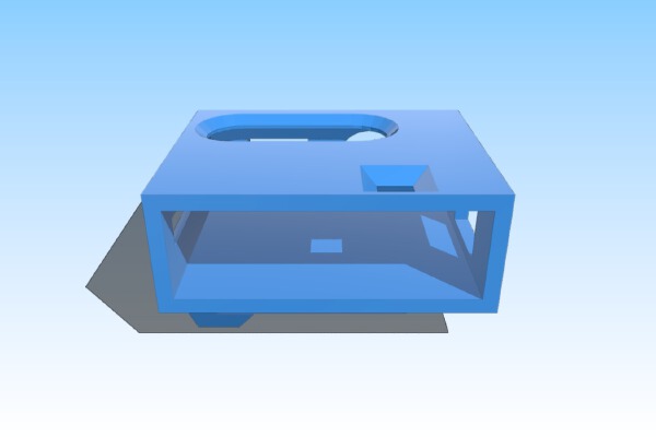 Eachine EV100 DVR TPU Goggle Strap Case | 3d print model