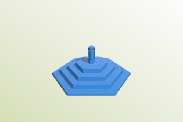 Crystal Pedestal Thing (28mm scale) | 3d print model