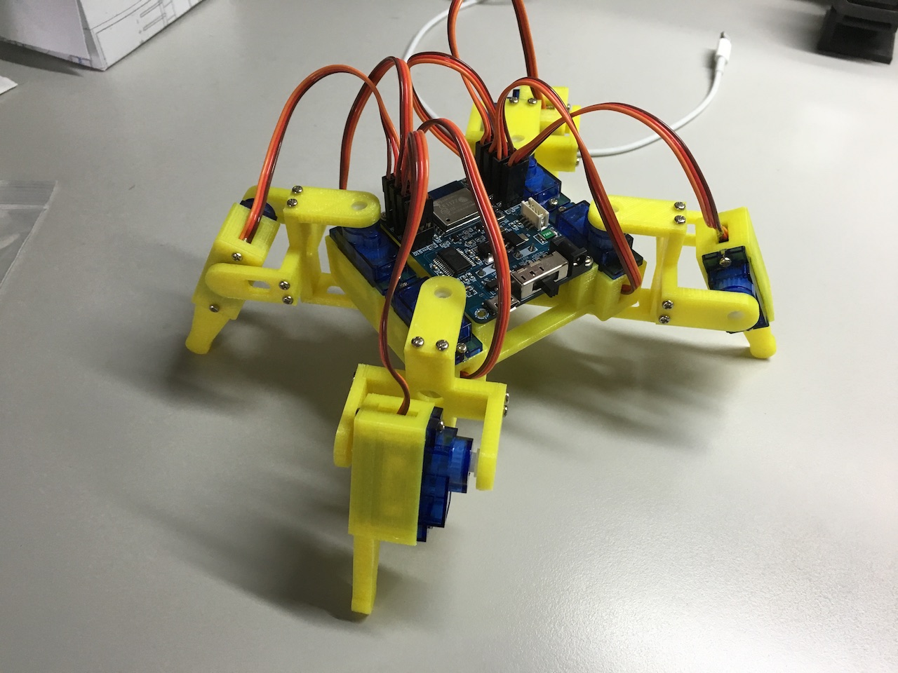 TinyPlan Quadruped