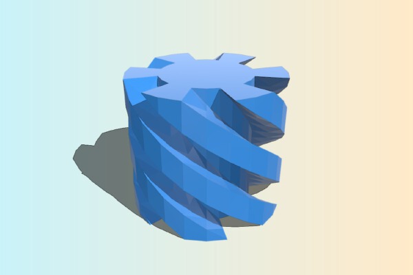 Spiral Helix Vase | 3d print model