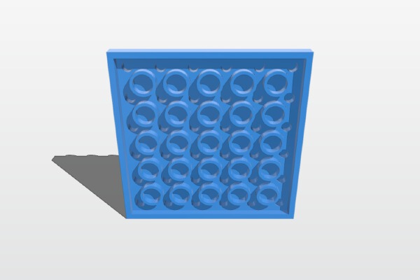 Small lego base | 3d print model