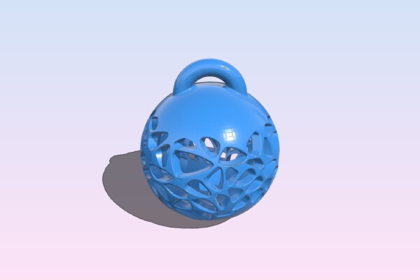 Ball for Christmas Zhah Hadid | 3d print model