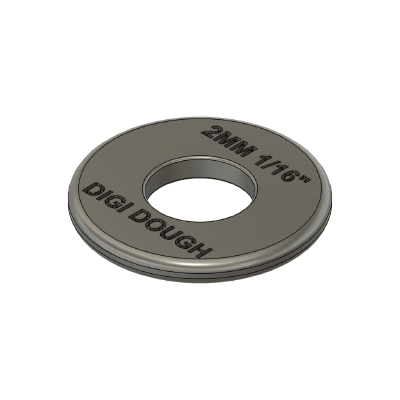 Rolling Pin Discs (6 Sizes) | 3d print model
