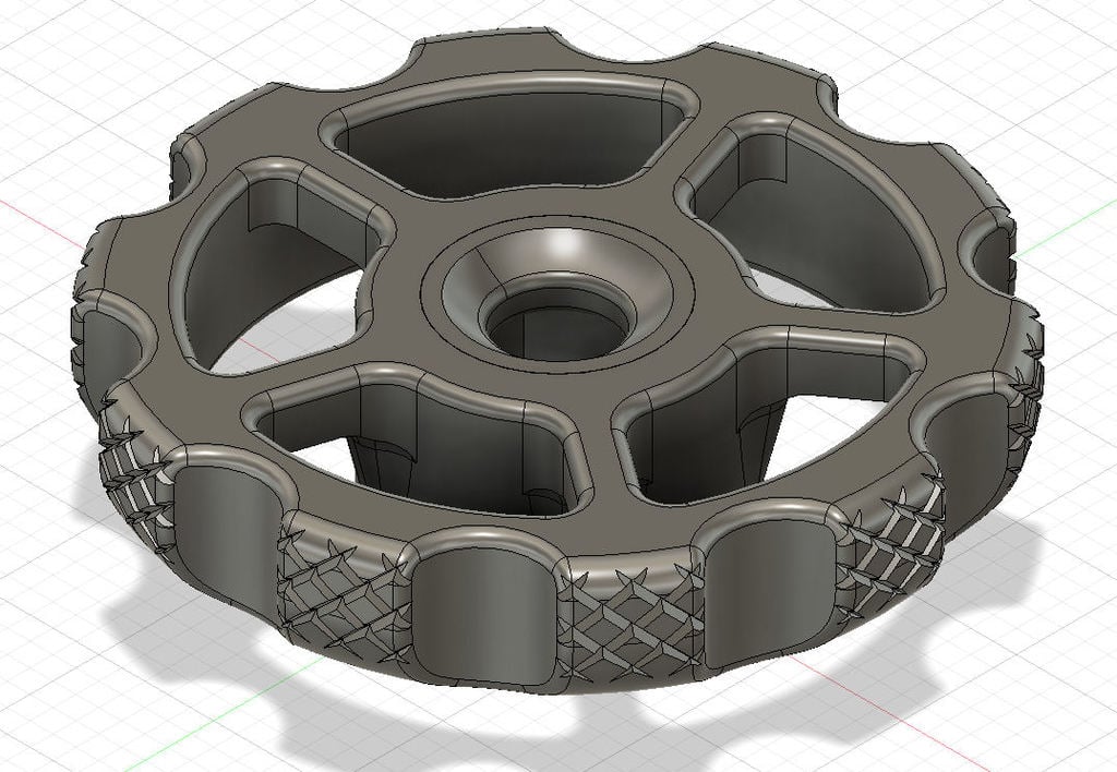 Slim M4 Knurled Nylock Bed Leveling Knob for Ender 3