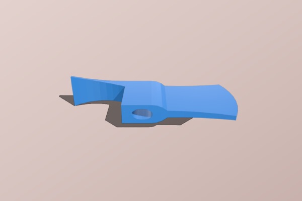 Wildland Fire Pulaski Pick Ax | 3d print model