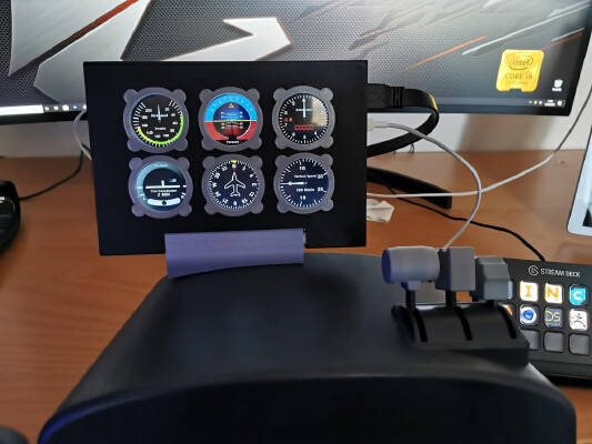 Micro PANEL for Flight Simulator | 3d print model